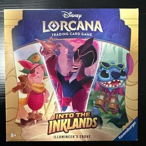 Disney Lorcana Into The Inklands Illumineer’s Trove NIB